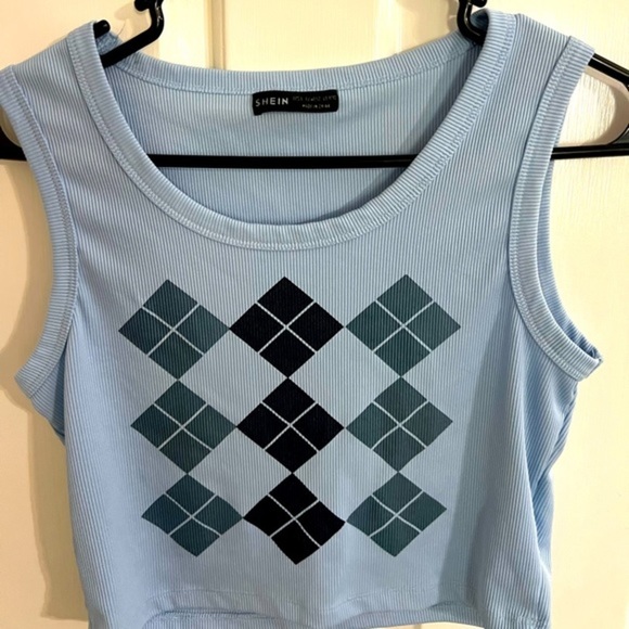 Women’s tank crop top. SHEIN size large. - Picture 3 of 5
